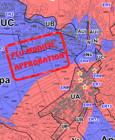 MODIFICATION DU PLU