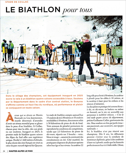 ARTICLE SUR HAUTES-ALPES MAG